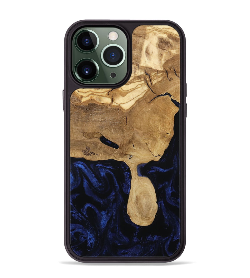 iPhone 13 Pro Max Wood Phone Case - Cecile (Ancient Olive, 801877)