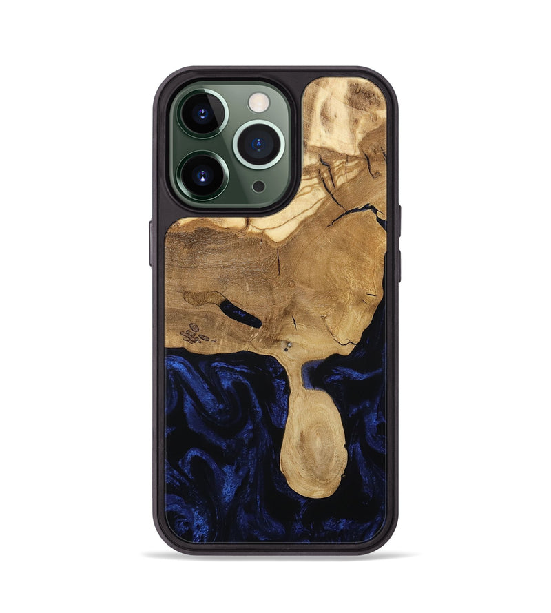 iPhone 13 Pro Wood Phone Case - Cecile (Ancient Olive, 801877)