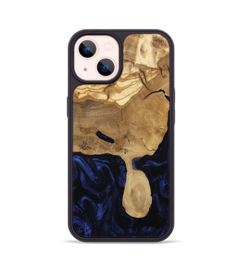 iPhone 14 Wood Phone Case - Cecile (Ancient Olive, 801877)