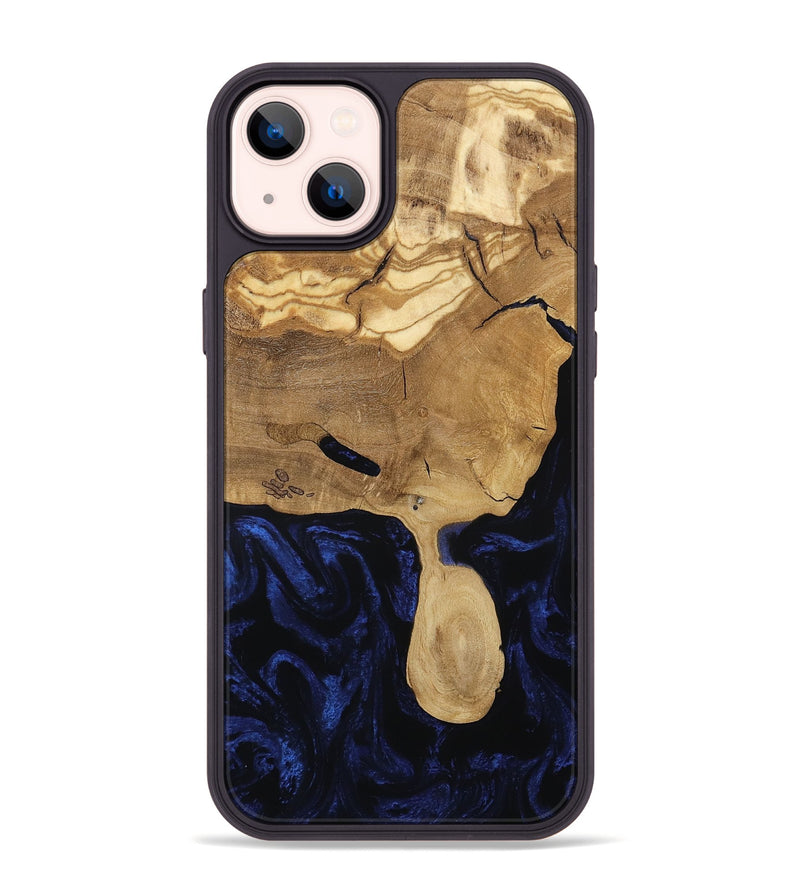 iPhone 14 Plus Wood Phone Case - Cecile (Ancient Olive, 801877)