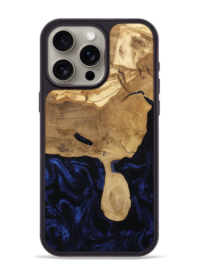iPhone 15 Pro Max Wood Phone Case - Cecile (Ancient Olive, 801877)