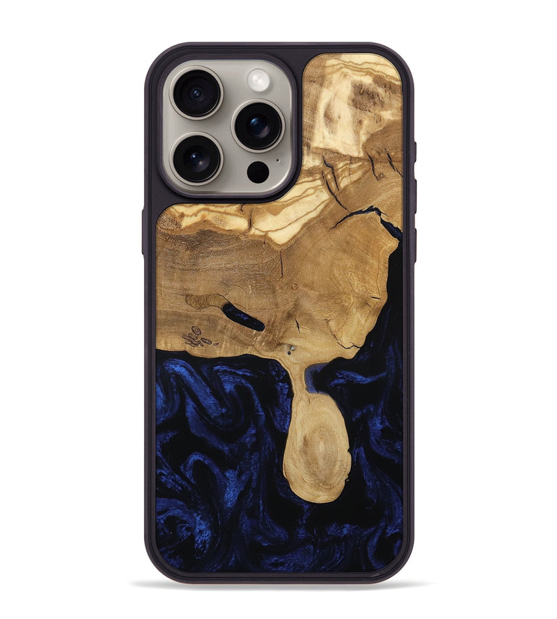 iPhone 15 Pro Max Wood Phone Case - Cecile (Ancient Olive, 801877)