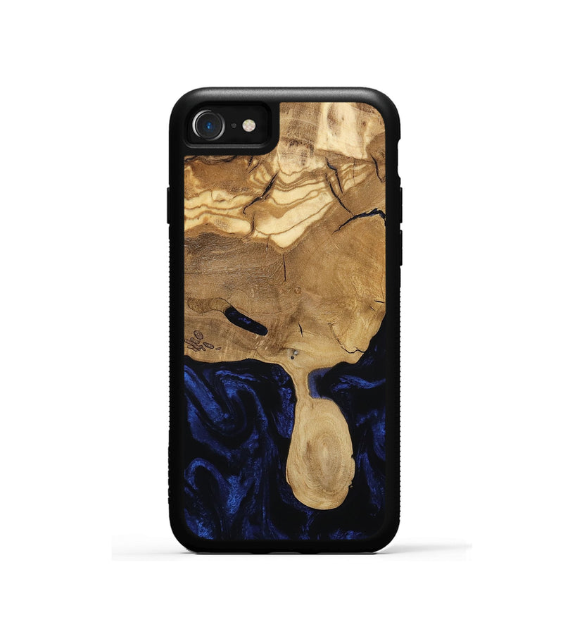 iPhone SE Wood Phone Case - Cecile (Ancient Olive, 801877)