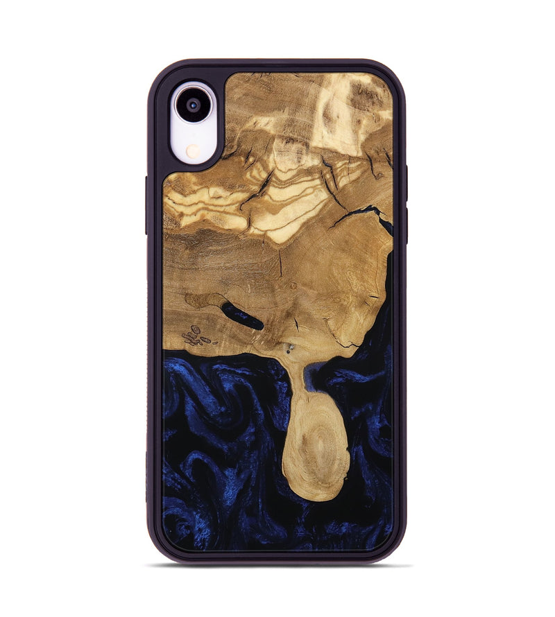 iPhone Xr Wood Phone Case - Cecile (Ancient Olive, 801877)