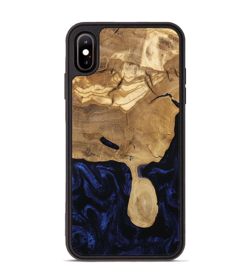 iPhone Xs Max Wood Phone Case - Cecile (Ancient Olive, 801877)