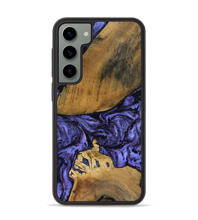 Galaxy S23 Plus Wood Phone Case - Connie (Purple, 801890)