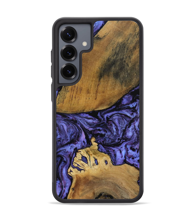 Galaxy S25 Plus Wood Phone Case - Connie (Purple, 801890)