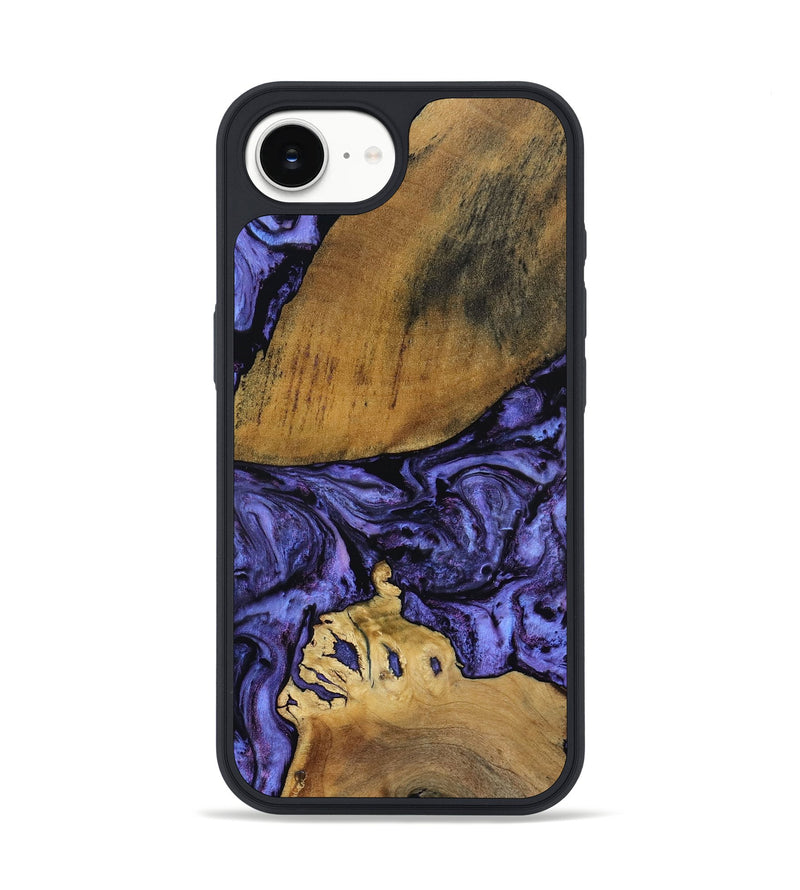 iPhone 16e Wood Phone Case - Connie (Purple, 801890)