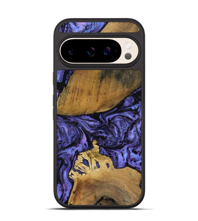Pixel 10 Wood Phone Case - Connie (Purple, 801890)