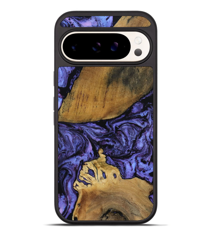Pixel 10 Pro XL Wood Phone Case - Connie (Purple, 801890)