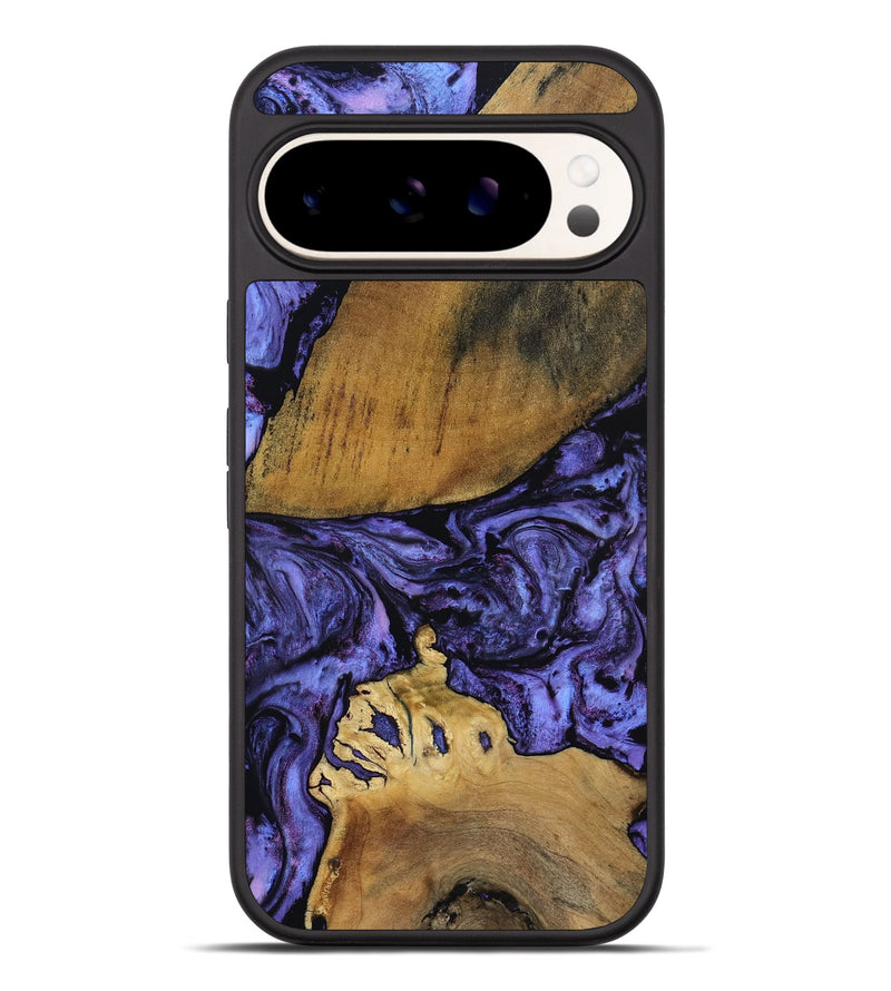 Pixel 9 Pro XL Wood Phone Case - Connie (Purple, 801890)