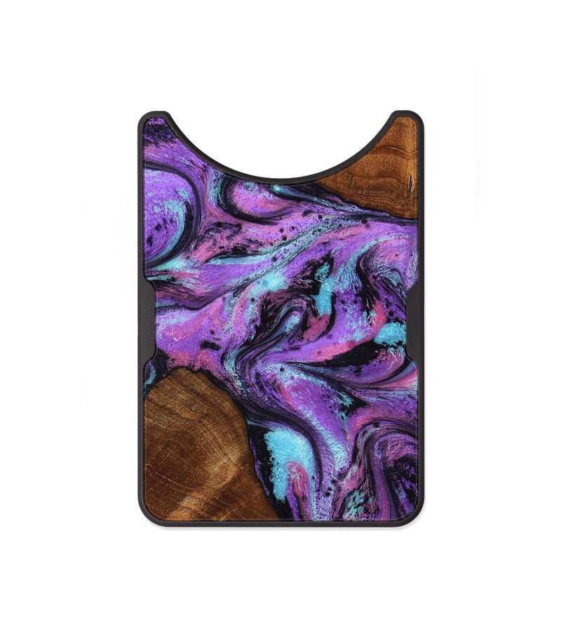 Alloy Wood Wallet - Owen (Purple, 801891)