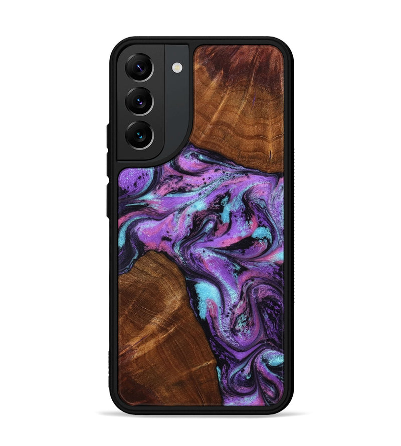 Galaxy S22 Plus Wood Phone Case - Owen (Purple, 801891)