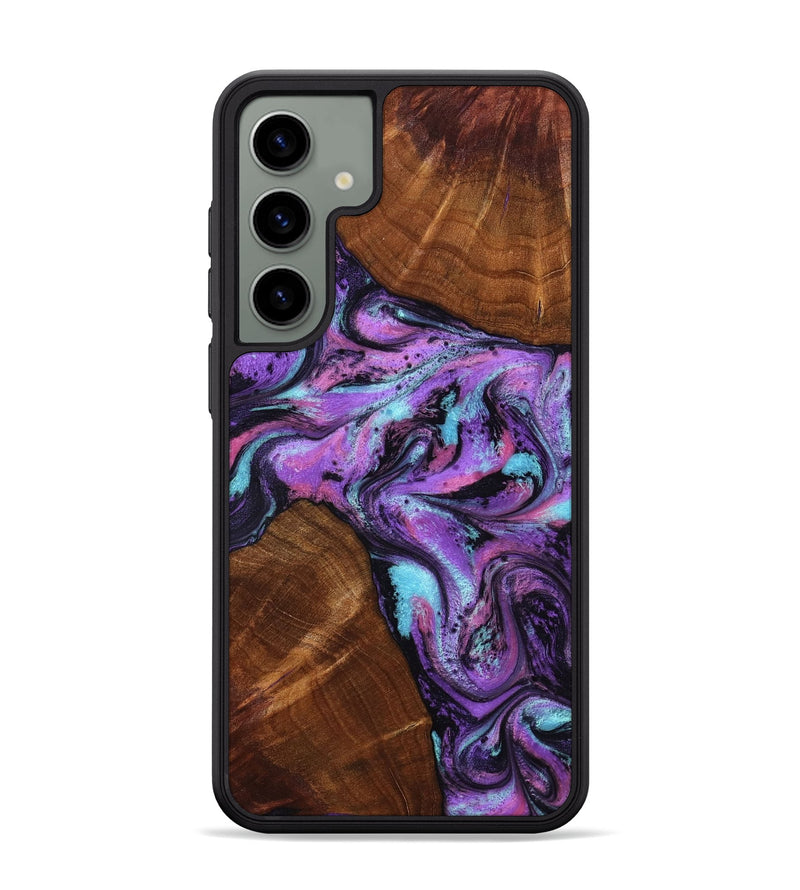 Galaxy S24 Plus Wood Phone Case - Owen (Purple, 801891)