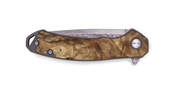 EDC Wood Pocket Knife - Leo (Purple, 801892)