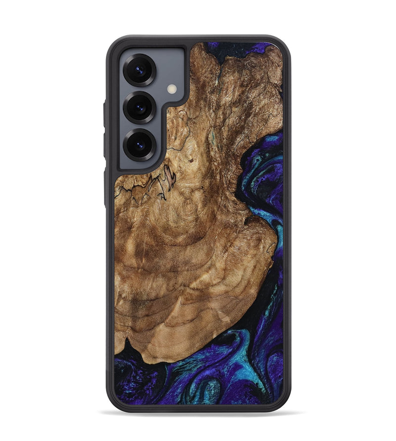 Galaxy S25 Plus Wood Phone Case - Leo (Purple, 801892)