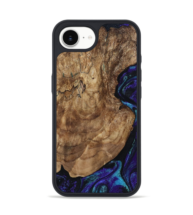iPhone 16e Wood Phone Case - Leo (Purple, 801892)