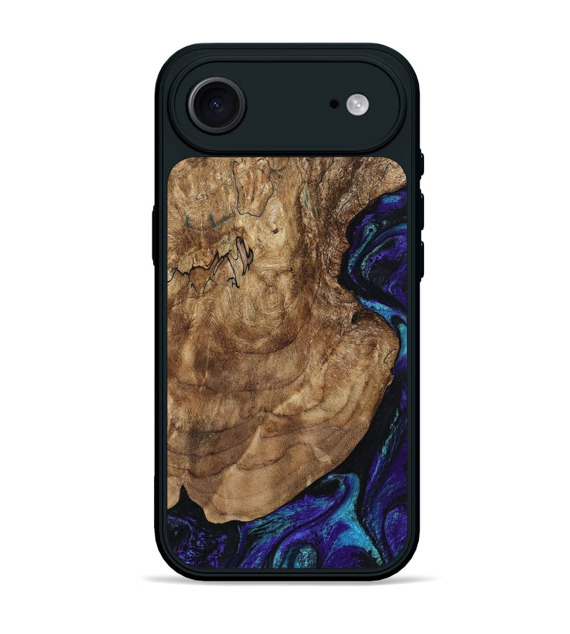 iPhone 17 Air Wood Phone Case - Leo (Purple, 801892)