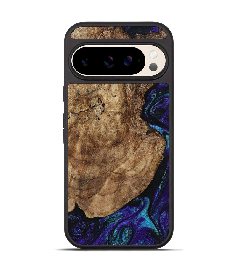 Pixel 10 Wood Phone Case - Leo (Purple, 801892)