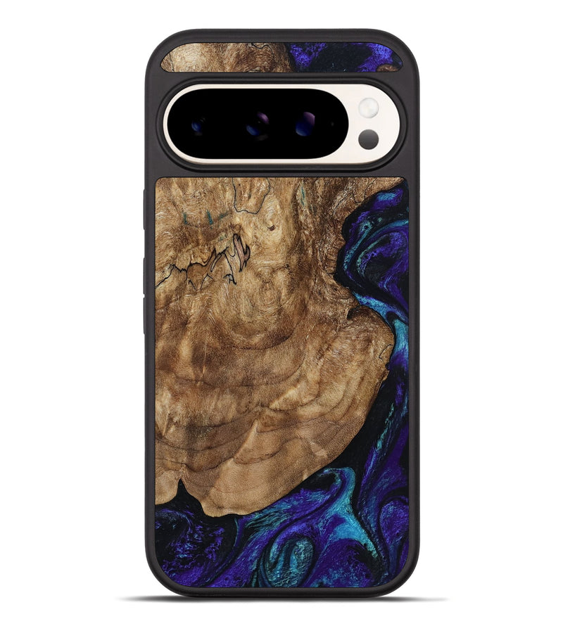 Pixel 10 Pro XL Wood Phone Case - Leo (Purple, 801892)
