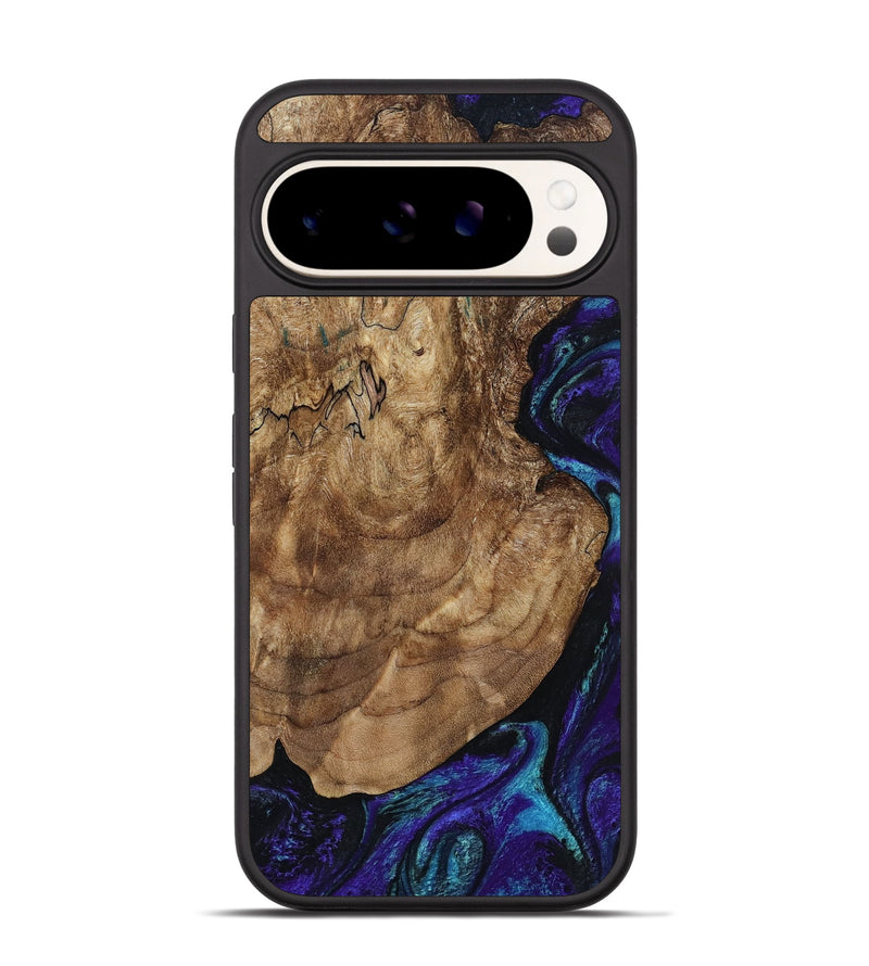 Pixel 9 Pro Wood Phone Case - Leo (Purple, 801892)