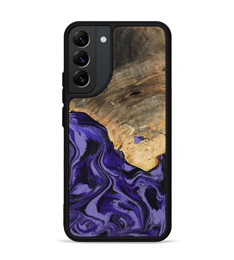 Galaxy S22 Plus Wood Phone Case - Leona (Purple, 801893)