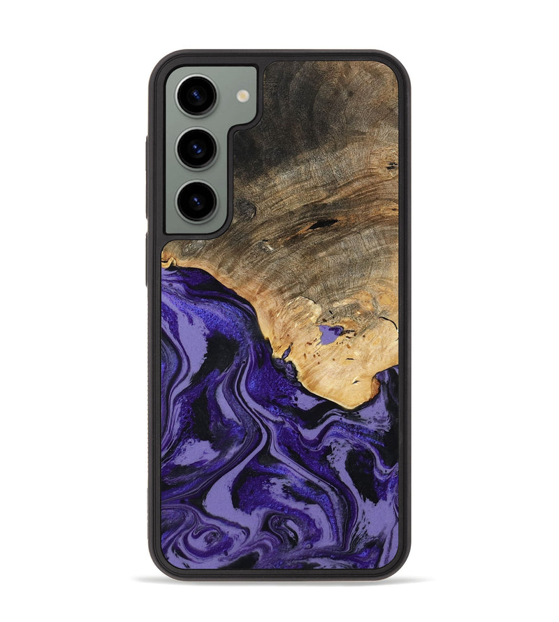 Galaxy S23 Plus Wood Phone Case - Leona (Purple, 801893)