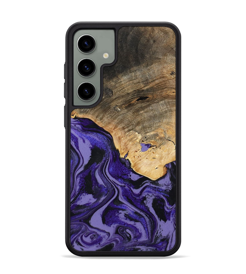Galaxy S24 Plus Wood Phone Case - Leona (Purple, 801893)