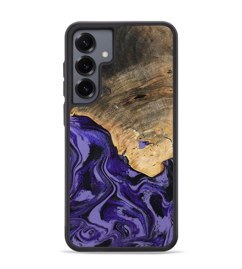 Galaxy S25 Plus Wood Phone Case - Leona (Purple, 801893)