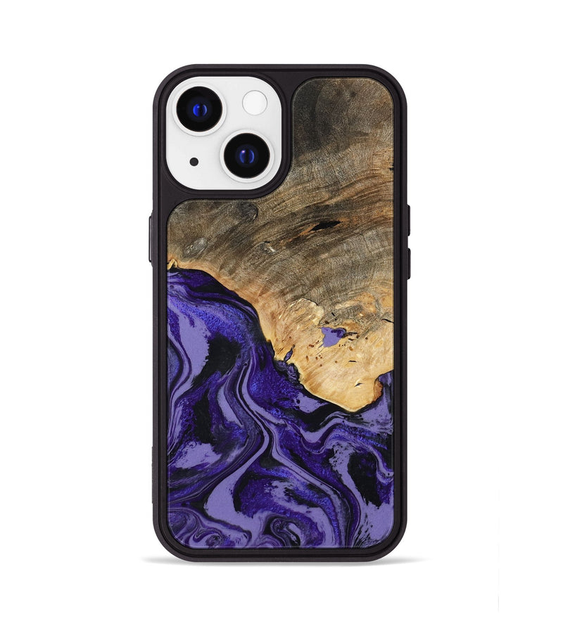 iPhone 13 Wood Phone Case - Leona (Purple, 801893)