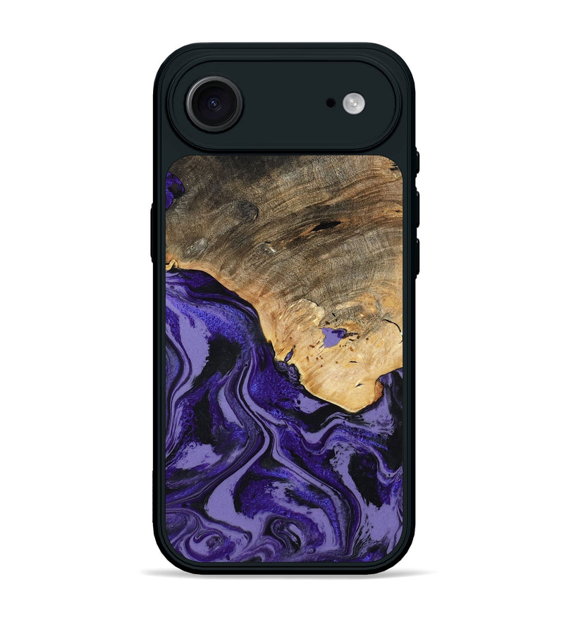 iPhone 17 Air Wood Phone Case - Leona (Purple, 801893)