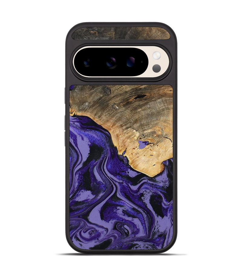 Pixel 10 Wood Phone Case - Leona (Purple, 801893)