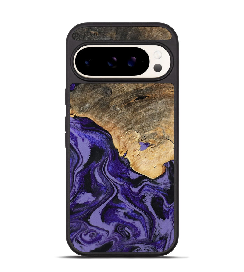 Pixel 9 Wood Phone Case - Leona (Purple, 801893)