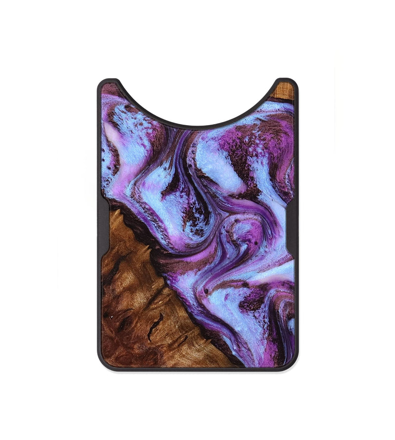 Alloy Wood Wallet - Aryana (Purple, 801894)