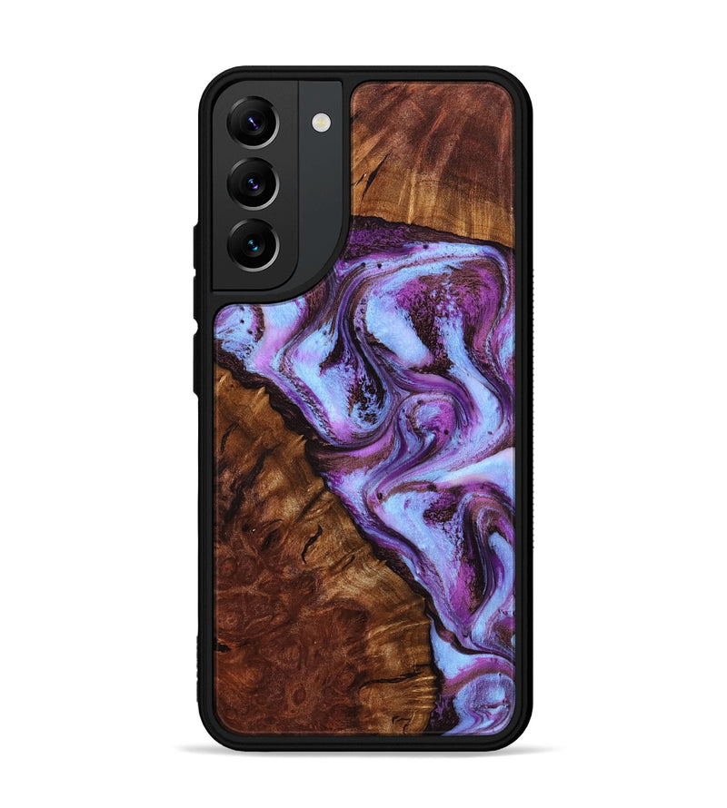 Galaxy S22 Plus Wood Phone Case - Aryana (Purple, 801894)