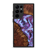 Galaxy S22 Ultra Wood Phone Case - Aryana (Purple, 801894)