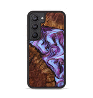 Galaxy S23 Wood Phone Case - Aryana (Purple, 801894)