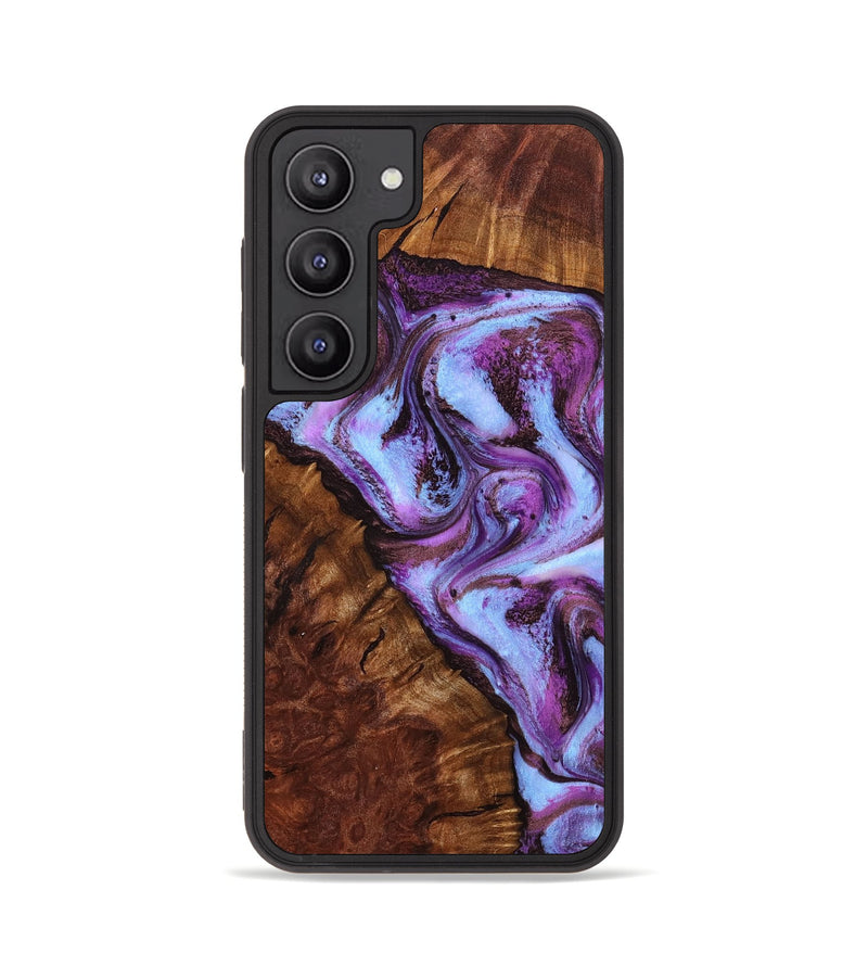 Galaxy S23 Wood Phone Case - Aryana (Purple, 801894)