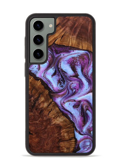 Galaxy S23 Plus Wood Phone Case - Aryana (Purple, 801894)