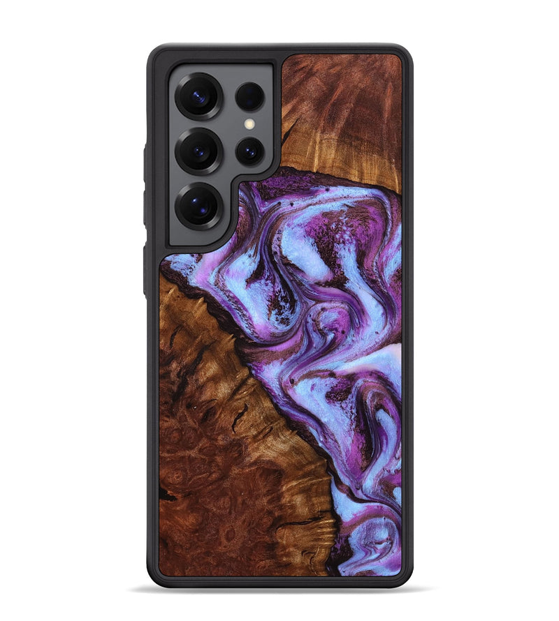 Galaxy S25 Ultra Wood Phone Case - Aryana (Purple, 801894)