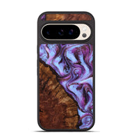 Pixel 10 Wood Phone Case - Aryana (Purple, 801894)