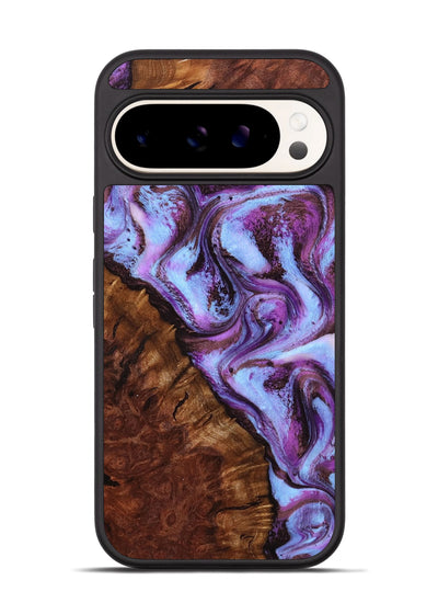 Pixel 9 Pro Wood Phone Case - Aryana (Purple, 801894)