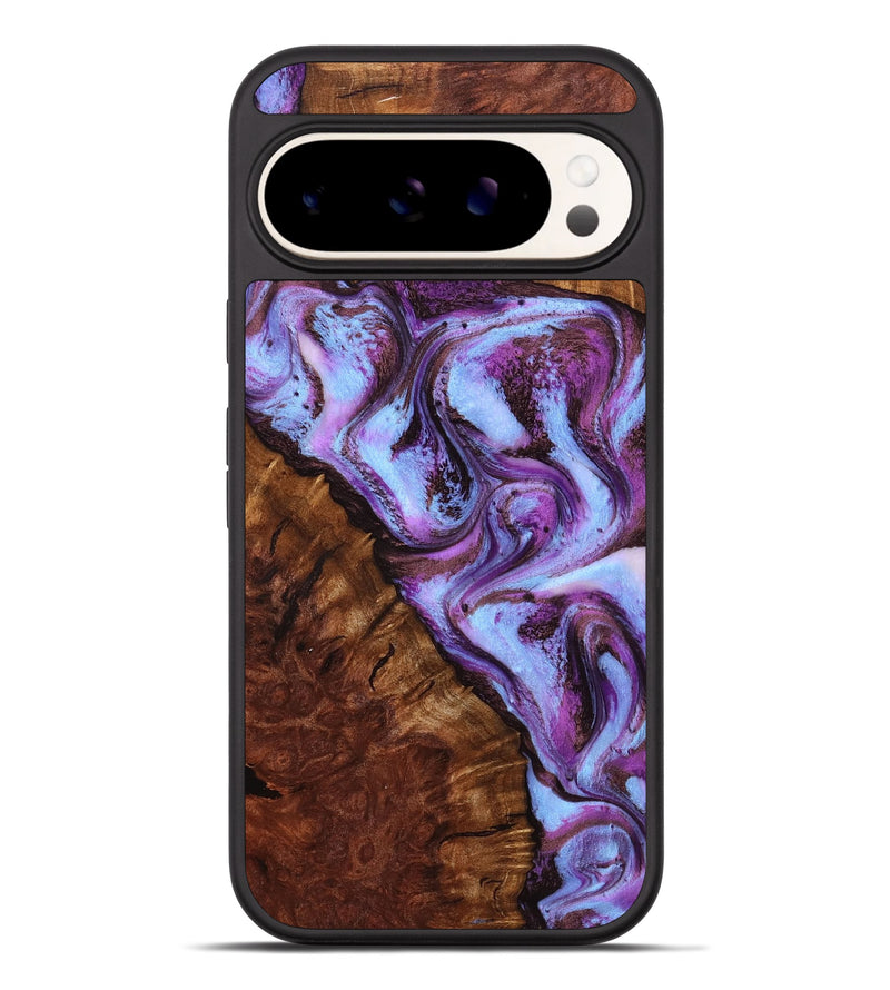 Pixel 9 Pro XL Wood Phone Case - Aryana (Purple, 801894)