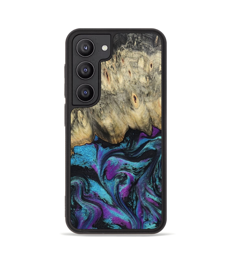 Galaxy S23 Wood Phone Case - Mylee (Purple, 801895)