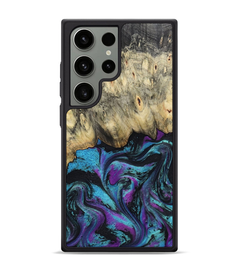 Galaxy S24 Ultra Wood Phone Case - Mylee (Purple, 801895)