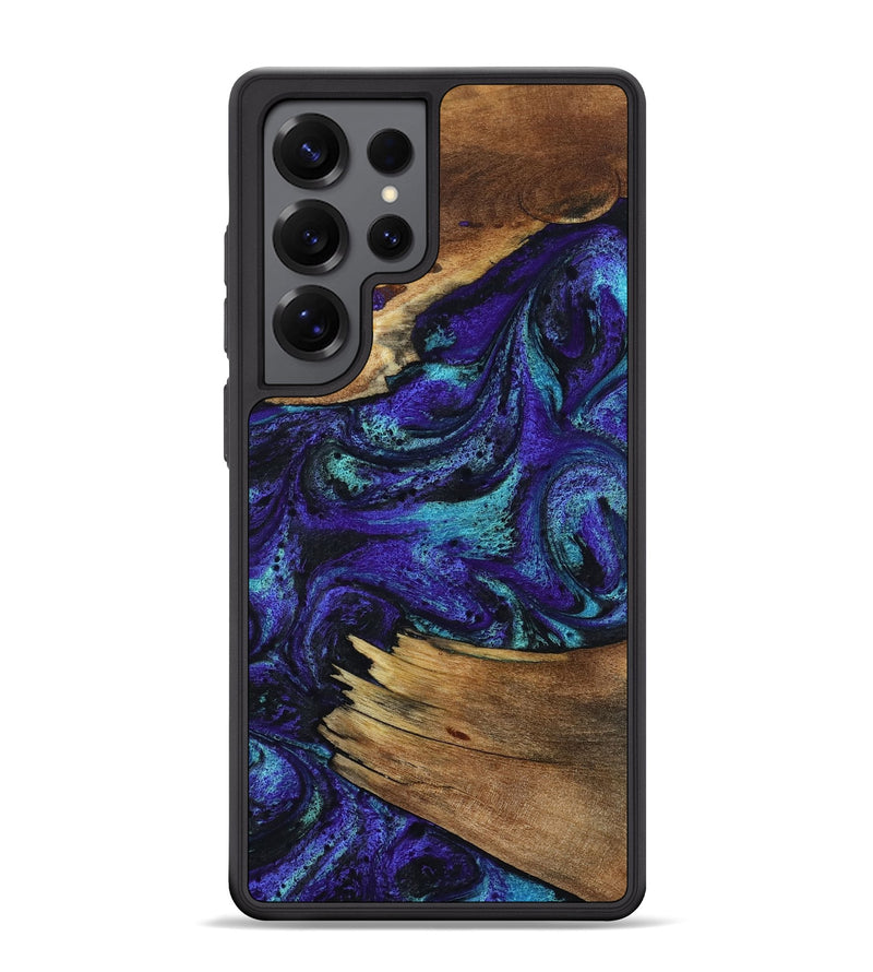 Galaxy S25 Ultra Wood Phone Case - Tammy (Purple, 801896)