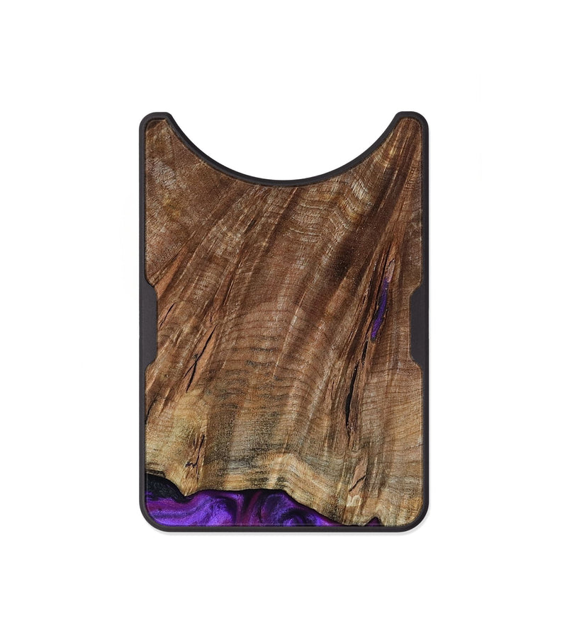 Alloy Wood Wallet - Sam (Purple, 801897)