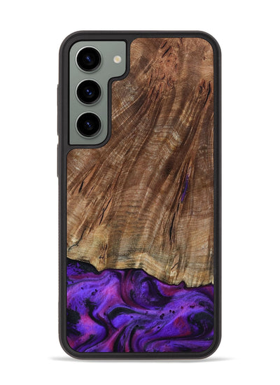 Galaxy S23 Plus Wood Phone Case - Sam (Purple, 801897)