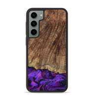 Galaxy S23 Plus Wood Phone Case - Sam (Purple, 801897)