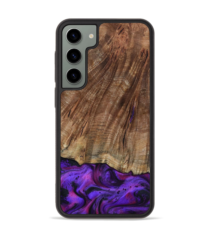 Galaxy S23 Plus Wood Phone Case - Sam (Purple, 801897)